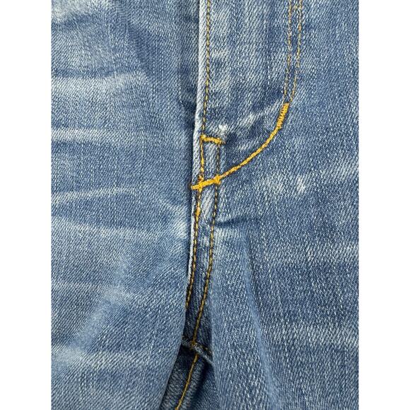 Raleigh Denim Jeans Womens 27 Blue Straight Leg Light Wash Mid Rise 5 Pocket - Picture 6 of 16